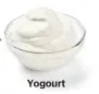  ??  ?? Yogourt