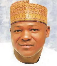  ??  ?? Speaker of the House of Representa­tives, Yakubu Dogara,