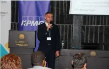  ?? PEDRO ALBERTO | EDIÇÕES NOVEMBRO ?? O assessor da KPMG José Garrido confirma utilidade da Blockchain