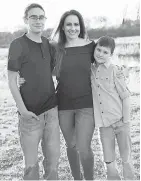  ??  ?? Anna Huf of Merton, Wis., is transferri­ng her two sons, Carter, 13, and Christian, 8, into a full- time virtual charter school this fall. She feared that teachers at public schools became disengaged when classes moved online: “I started noticing gaps in my children’s learning.” ANNA HUF