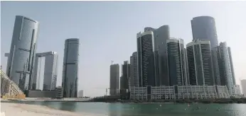  ?? Christophe­r Pike / The National ?? Flats in properties on Reem Island, Abu Dhabi, are being offered to let to tenants with the option to pay with 12 cheques – a model seen in most European cities