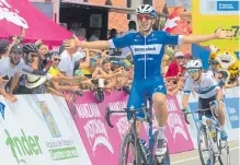  ?? JAIVER NIETO ?? Álvaro Hodeg es el ciclista colombiano que hace parte de la escuadra ciclista Deceuninck - Quick-Step, del World Tour.