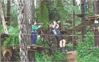  ?? ?? One of the many activities that take place at TECT Park. PHOTO: Supplied.