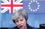  ??  ?? DAMAGING May’s deal will leave Scotland worse off