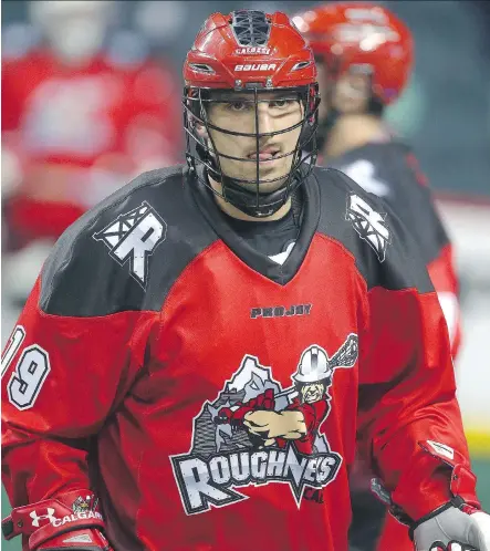  ?? JIM WELLS FILES ?? The Calgary Roughnecks are counting on Holden Cattoni to be one of their offensive leaders this season.