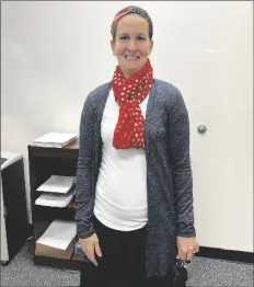  ?? PHOTO COURTESY OF YUHSD ?? SHANTELE SAJDOWITZ TEACHES SPECIAL education at Yuma High School and is being recognized as Teacher of the Month.