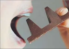  ??  ?? La nueva forma de las chocolatin­as británicas Toblerone