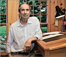  ?? NANCY CRAMPTON PHOTO ?? As the possession­s of the late author Philip Roth are auctioned, Biblioracl­e columnist John Warner considers what it means to glimpse the private quarters of writers.