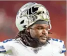  ?? KYLE TERADA/USA TODAY SPORTS ?? Defensive tackle Mazi Smith started just three games in 2023 after being the first-round pick of the Cowboys.