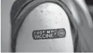  ?? PROVIDED ?? Planning a visit to New York? You‘ll have more flexibilit­y once you’ve had all your COVID-19 vaccinatio­n shots.