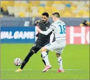  ?? FOTO: MD ?? Su único partido fue ante el Dinamo en Kiev