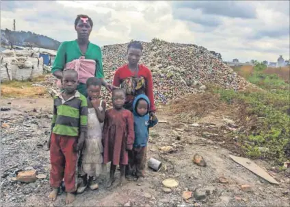  ??  ?? Remaking motherhood: Edith Kanengoni is one of 10 peer educators who help mothers get medical assistance and navigate the demands of parenthood on the streets of Harare. Photo: Sally Nyakanyang­a