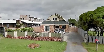  ?? GOOGLE STREET VIEW ?? This Ka¯piti Coast property increased substantia­lly in estimated value on Homes.co.nz just before listing.