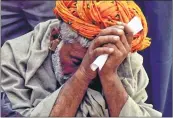  ??  ?? A distressed farmer from Nashik (for representa­tion only)