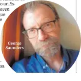  ??  ?? George Saunders