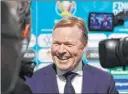  ?? Petr David Josek The Associated Press ?? Barcelona coach Ronald Koeman said Saturday’s match against Real Madrid will have all the usual pressure, but he wishes fans were allowed to attend.