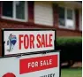  ?? AP ?? Sales of existing homes in the US have fallen for six straight months, and sales of newlybuilt homes have declined for four months. —