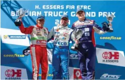  ??  ?? El podio final del ETRC vuelve a ser el objetivo de Albacete en este nuevo reto.