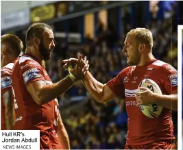  ?? NEWS IMAGES ?? Hull KR’S Jordan Abdull