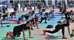  ??  ?? OPPOSITE PAGE: ClassPass is catering to demand for specialist classes through its subscripti­on model TOP: Dubai is proving to be an attractive market for fitness profession­als