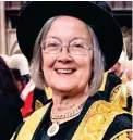  ??  ?? Body language: Lady Hale