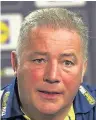  ??  ?? LEEDS WIN Ally McCoist