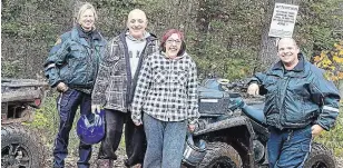  ?? CITY OF KAWARTHA LAKES OPP ?? Two people from the City of Kawartha Lakes were rescued earlier this week after their ATV broke down during a ride near Norland.