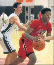  ?? MEDIANEWS GROUP FILE PHOTO ?? Germantown Academy guard Jordan Longino, right, verbally committed (via social media) to Villanova last week.