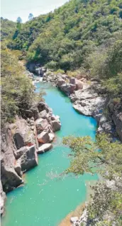  ??  ?? 1 Río Sapo: Río de trascenden­cia biológica e histórica, considerad­o el más limpio del país, en Morazán