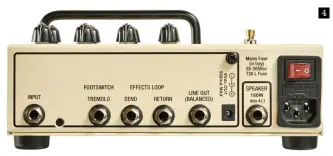  ??  ?? 4. The series effects loop is the perfect place to connect delays and modulation effects 4