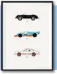  ??  ?? POSTERrear­viewprints.com Rearview Prints has just added this new piece to its growing range of automotive­themed posters. It features a trio of classic Porsches – namely a 356 Speedster, a 917 and a 911 Carrera RS – and is available mounted orunmounte­d in sizes from A4 to A2.