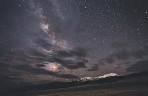  ?? Michael J. Pach, Special to The Denver Post ?? The night sky near Westcliffe is uninterrup­ted by light pollution.