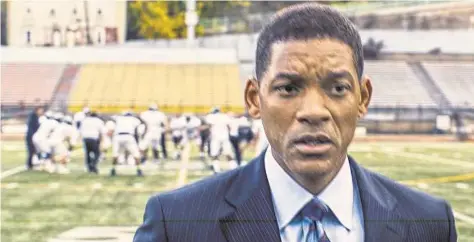  ?? Columbia Pictures ?? Will Smith stars in “Concussion.”