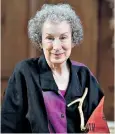  ??  ?? Formidable: Margaret Atwood triggered a backlash after joining the #Metoo debate