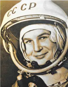  ?? FOTOS: IMAGO, DPA ?? alentina Tereschkow­a gilt als Pionierin, doch außer ihr sind bislang nur drei weitere Russinnen ins All geflogen.