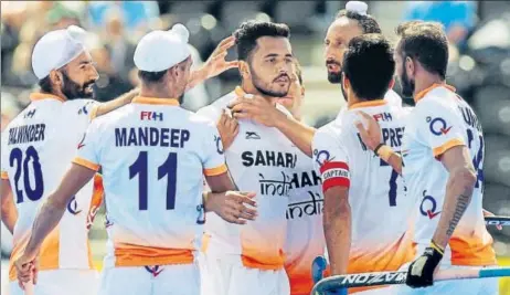  ??  ?? India have scored 15 goals and have conceded just five in the Hockey World League SemiFinal in London.