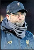  ??  ?? KLOPP: Best start to season