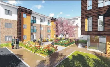  ??  ?? How the Larkfield extra care scheme will look