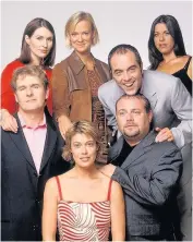  ??  ?? BACK ON OUR SCREENS Jacey and the rest of the Cold Feet crew