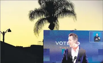  ?? Wally Skalij Los Angeles Times ?? GOV. GAVIN NEWSOM was forced by his rivals’ recall attempt to campaign again last year — and won 61.9%, as he had in 2018. If California doesn’t change the rules, it risks another expensive bid to subvert its elections.