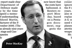  ??  ?? Peter Mackay