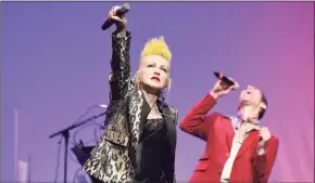  ?? Richard Shotwell / Invision /Associated Press ?? Cyndi Lauper’s annual concert to combat youth homelessne­ss, will premiere on Friday on Lauper’s TikTok channel at 8 p.m. with an additional stream Sunday at 8 p.m. on Lauper’s YouTube and Facebook handles.