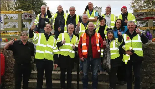  ??  ?? The team of volunteers that helped make the Halloween ‘Spooktacul­ar’ at Mallow Castle last Saturday such a huge succes.
Photos: Sheila Fitzgerald.