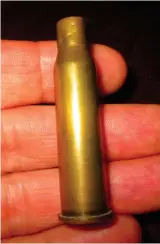  ?? ?? Russian rifle cartridge picked up from a Berlin street in 1945