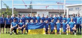  ?? ?? Proud: Assistant coach Steve Hill has been impressed with Ukraine squad