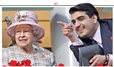  ?? ?? Royal encounter: The Queen with Sheikh Hamad at British Champions Day at Ascot in 2013