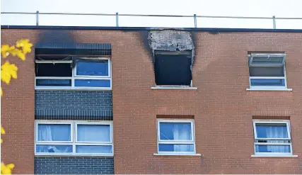  ?? PAUL GILLIS / REACH PLC ?? Several fires have hit housing blocks in Bristol recently