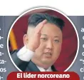  ??  ?? El líder norcoreano estuvo en peligro.