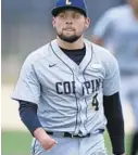 ?? GAIL BURTON/AP ?? Coppin State’s Timmy Ruffino has earned a spot in the starting rotation despite battling anmiotic band syndrome.
