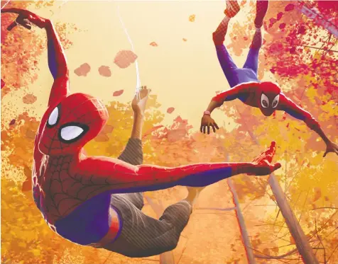  ??  ?? Sony Imageworks is keeping busy, including working on the followup to Spider-Man: Into the Spider-Verse.